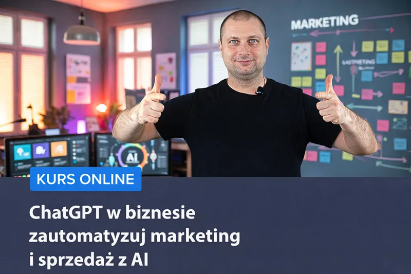 ChatGPT w biznesie - zautomatyzuj marketing i sprzedaż z AI